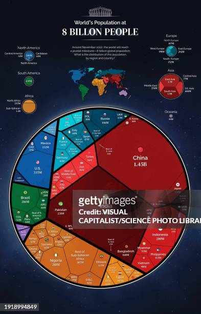 world population at 8 billion people, illustration - month infographic stock illustrations