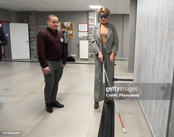 Mathilde Grumier 77 Queen Mathilde January 12 2024 Stock Photos, High-Res Pictures, and ...