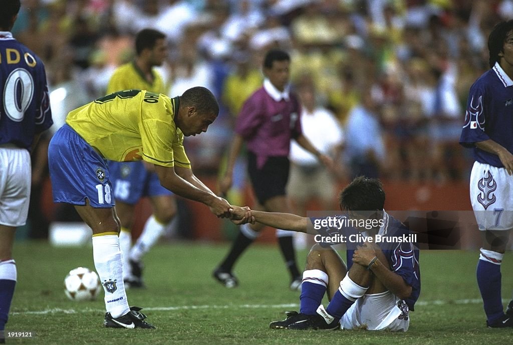 Ronaldinho of Brazil