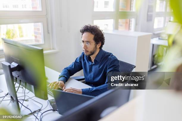 Doing Computer Work At Desktop Computer 99,266 Desktop Computer Work Stock Photos, High-Res Pictures, and ...