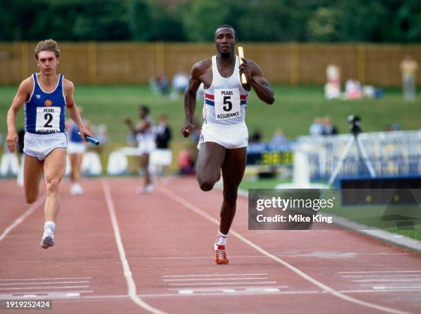 Ron Roddan 1,594 Linford Christie Photos & High Res Pictures - Getty Images