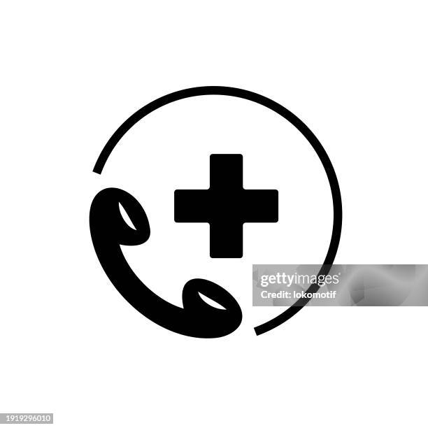 ilustraciones, imágenes clip art, dibujos animados e iconos de stock de icono sólido de asistencia médica. este icono plano es adecuado para infografías, diseños web, aplicaciones móviles, ui, ux y diseño de gui. - urgencias-hospital