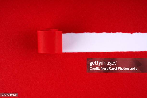 Red Pape R Red Torn Paper Borders Photos and Premium High Res Pictures - Getty Images