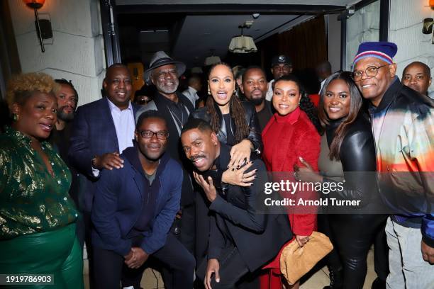 Aunjanue Ellis-Taylor, Kemp Powers, David Oyelowo, Glynn Turman, Colman Domingo, Ava DuVernay, Aml Ameen, Taraji P. Henson, Danielle Brooks and...