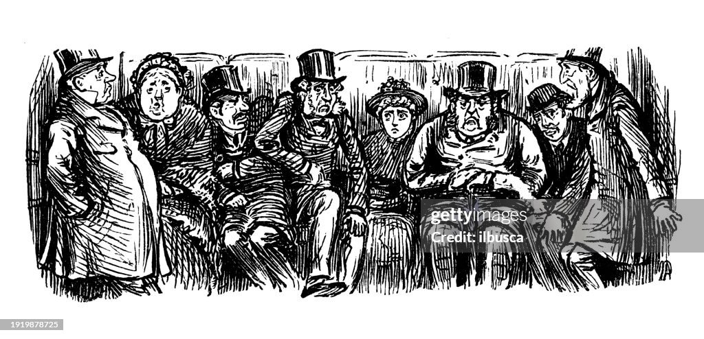 British satire caricature comic cartoon illustration