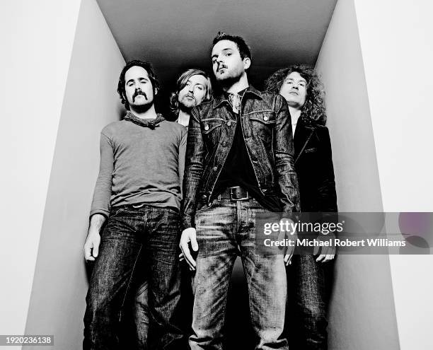 Rock band The Killers are photographed in 2006 in London, England.
