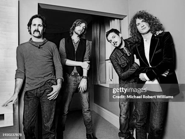 Rock band The Killers are photographed in 2006 in London, England.