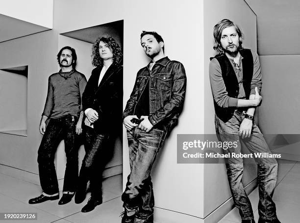 Rock band The Killers are photographed in 2006 in London, England.