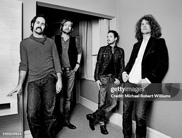 Rock band The Killers are photographed in 2006 in London, England.