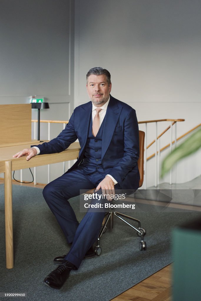 Johan Sebb Johan Torgeby, chief executive officer of SEB AB, at the company's ...