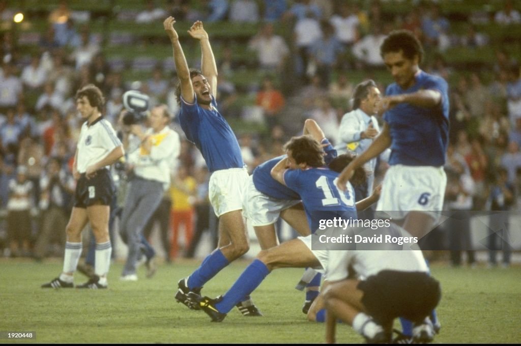 Italy celebrate