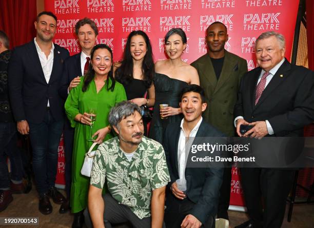 Adam Blanshay, Robert Fry, Canadian Deputy High Commissioner, Esther Jun, Ins Choi, Jennifer Kim, Namju Go, Brian Law, Miles Mitchell and Ralph...