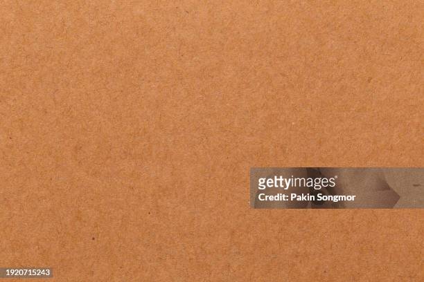 brown color paper sheet texture cardboard background. - fundo castanho imagens e fotografias de stock