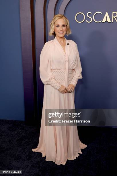 Marlee Matlin attends the Academy Of Motion Picture Arts & Sciences' 14th Annual Governors Awards at The Ray Dolby Ballroom on January 09, 2024 in...