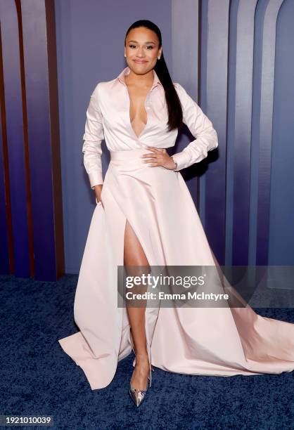 Ariana DeBose attends the Academy Of Motion Picture Arts & Sciences' 14th Annual Governors Awards at The Ray Dolby Ballroom on January 09, 2024 in...