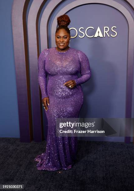 Danielle Brooks attends the Academy Of Motion Picture Arts & Sciences' 14th Annual Governors Awards at The Ray Dolby Ballroom on January 09, 2024 in...