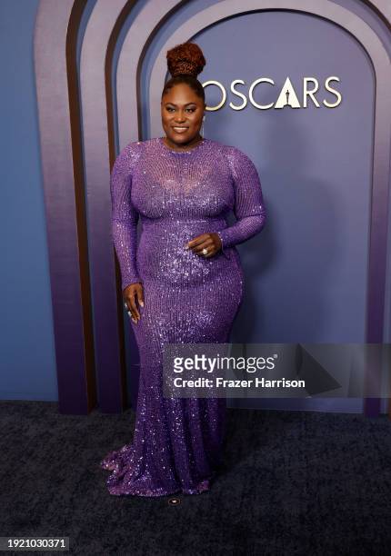 Danielle Brooks attends the Academy Of Motion Picture Arts & Sciences' 14th Annual Governors Awards at The Ray Dolby Ballroom on January 09, 2024 in...