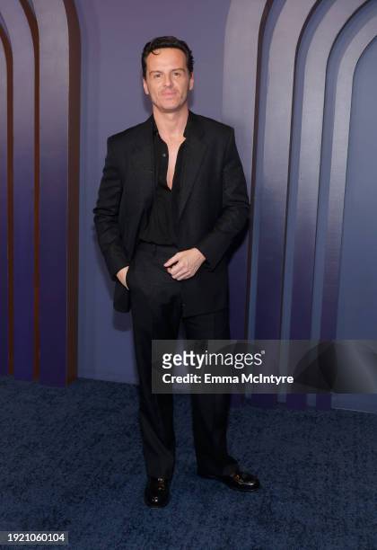 Andrew Scott attends the Academy Of Motion Picture Arts & Sciences' 14th Annual Governors Awards at The Ray Dolby Ballroom on January 09, 2024 in...