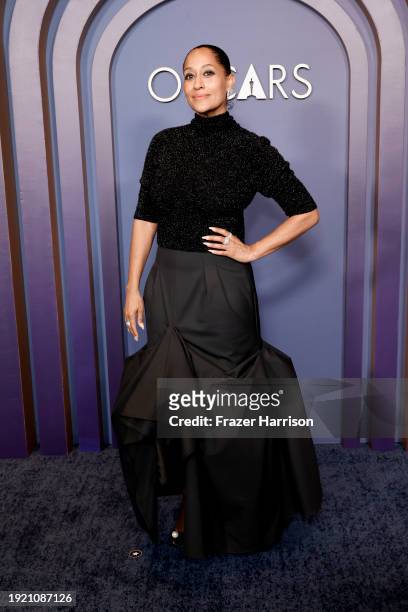 Tracee Ellis Ross attends the Academy Of Motion Picture Arts & Sciences' 14th Annual Governors Awards at The Ray Dolby Ballroom on January 09, 2024...