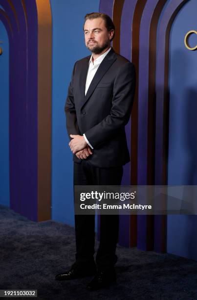 Leonardo DiCaprio attends the Academy Of Motion Picture Arts & Sciences' 14th Annual Governors Awards at The Ray Dolby Ballroom on January 09, 2024...