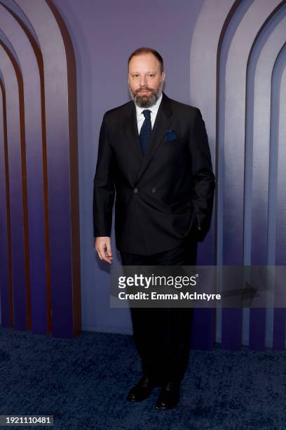 Yorgos Lanthimos attends the Academy Of Motion Picture Arts & Sciences' 14th Annual Governors Awards at The Ray Dolby Ballroom on January 09, 2024 in...