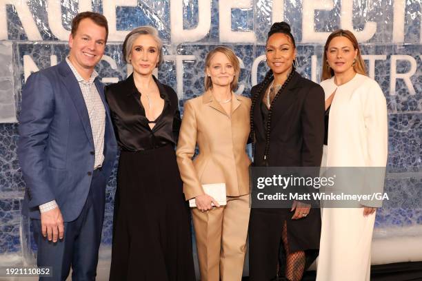 Casey Bloys, Chairman & CEO, HBO and HBO Max Content, Issa López, Jodie Foster, Kali Reis and Francesca Orsi, EVP, Head of Drama, HBO Programming...