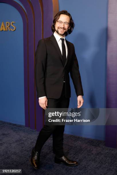 Joseph Gordon-Levitt attends the Academy Of Motion Picture Arts & Sciences' 14th Annual Governors Awards at The Ray Dolby Ballroom on January 09,...