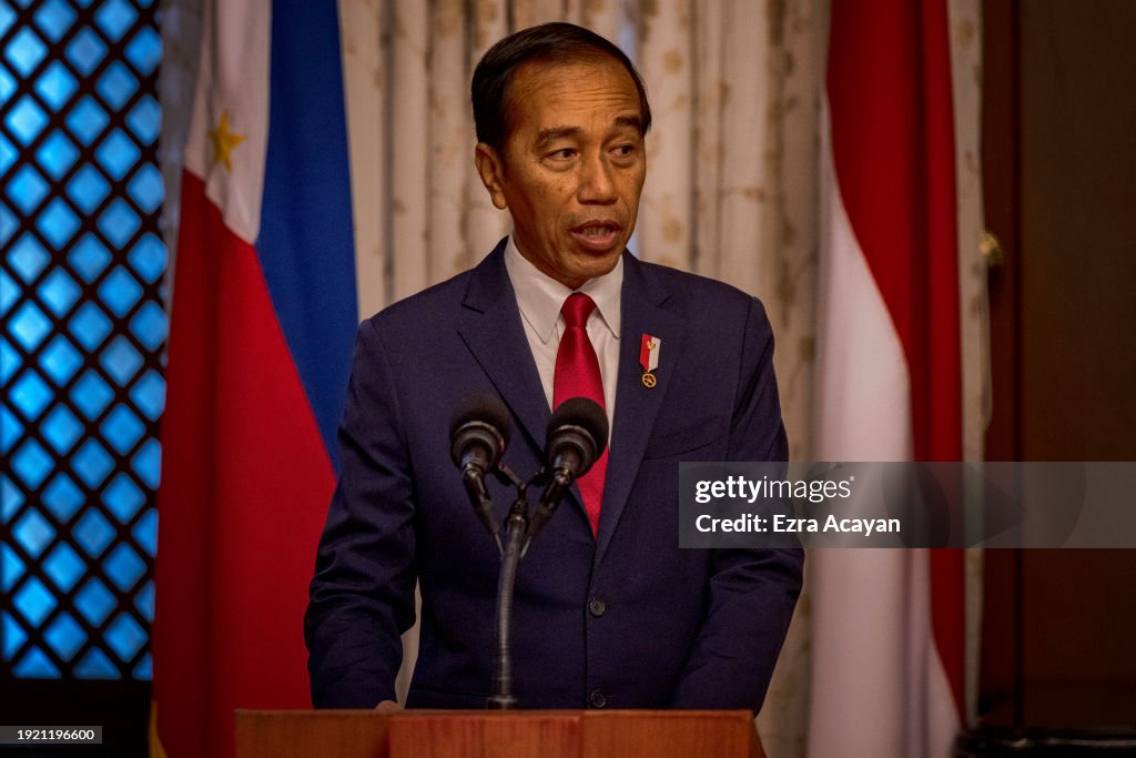 Indonesia's President Joko Widodo Visits Philippines