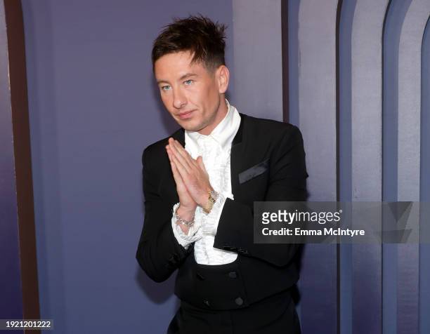 Barry Keoghan attends the Academy Of Motion Picture Arts & Sciences' 14th Annual Governors Awards at The Ray Dolby Ballroom on January 09, 2024 in...