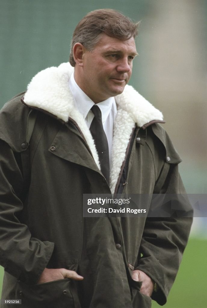 Rod Macqueen A portrait of Rod McQueen, the coach of Australia, at the Cook Cup ...