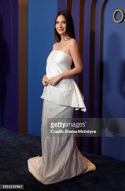 Olivia Munn attends the Academy Of Motion Picture Arts & Sciences' 14th Annual Governors Awards at The Ray Dolby Ballroom on January 09, 2024 in...