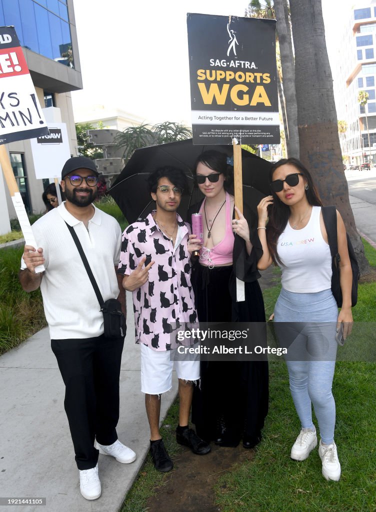 SAG-AFTRA And WGA Strike Continues