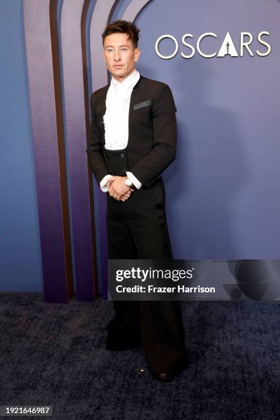 Barry Keoghan attends the Academy Of Motion Picture Arts & Sciences' 14th Annual Governors Awards at The Ray Dolby Ballroom on January 09, 2024 in...