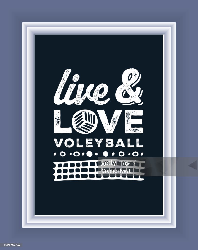Volleyball Poster Design