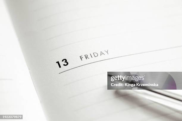 friday the 13th - friday 13th stock pictures, royalty-free photos & images