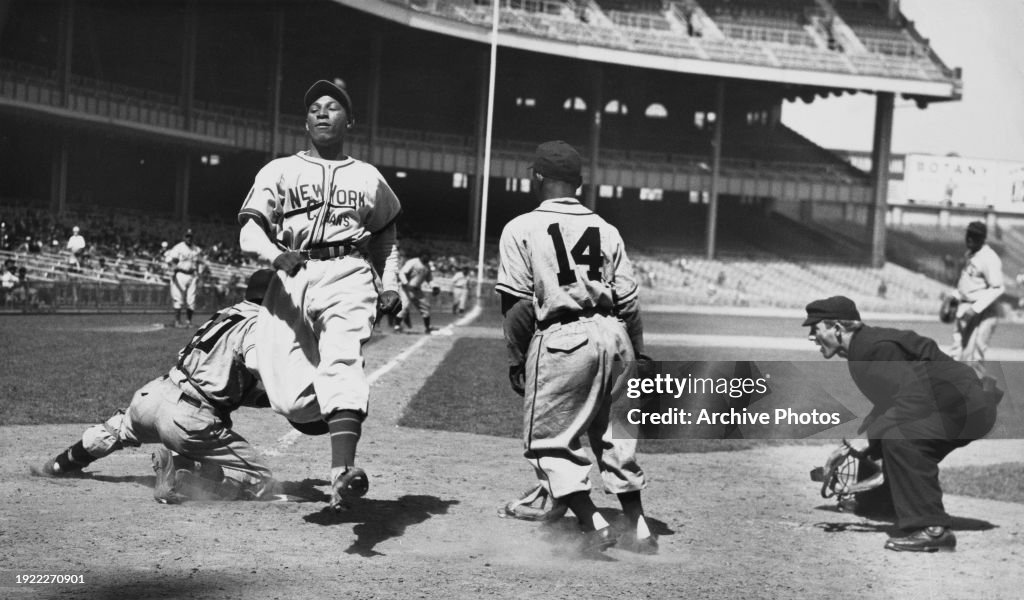 1948 Negro League Baseball Homestead Grays vs New York Cubans