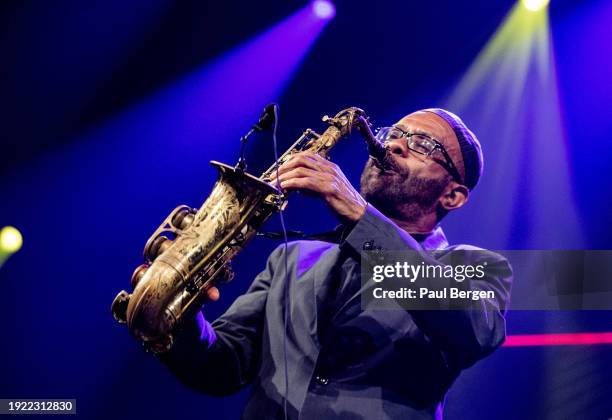 Kenny Garrett performs on stage at North Sea Jazz festival on July 8, 2023 in Rotterdam, Netherlands.