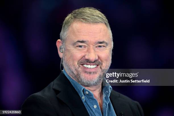 Stephen Hendry during day four of the MrQ Masters Snooker 2024 at Alexandra Palace on January 10, 2024 in London, England.