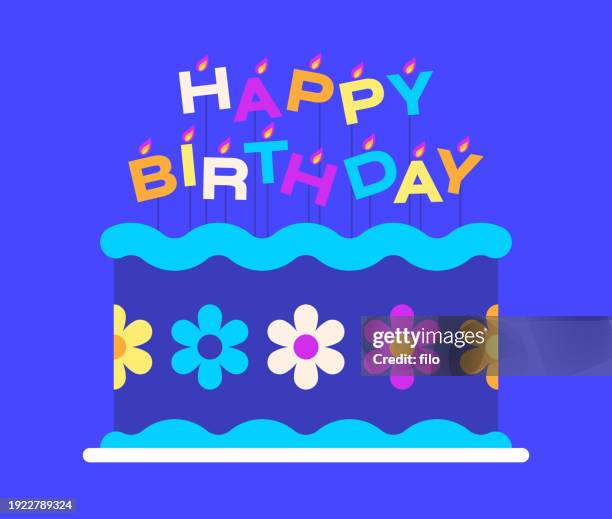 illustrazioni stock, clip art, cartoni animati e icone di tendenza di buon compleanno a te torta di compleanno - primo compleanno