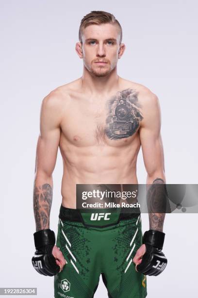 Tom Nolan poses for a portrait during a UFC photo session on January ...