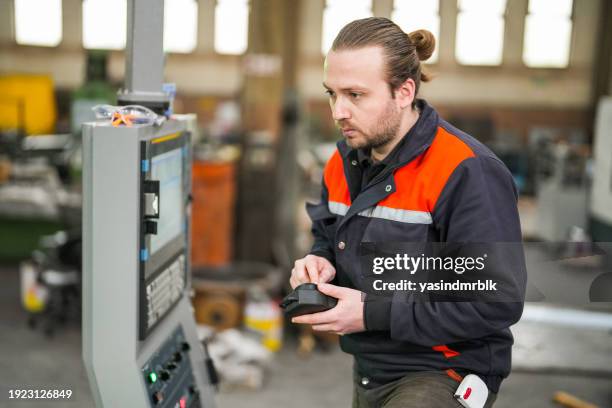 Manufacturing Computer Control 791 Computer Controlled Milling Machine Stock Photos, High-Res Pictures ...