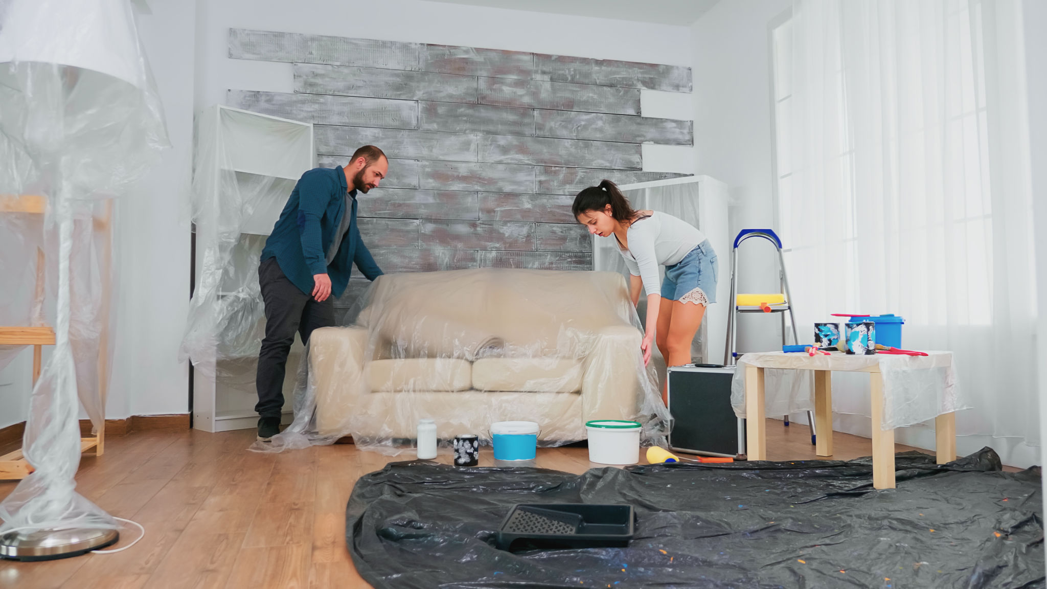 home paint preparation