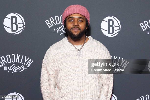 Christopher Wallace Jr. Aka C.J. Wallace attends "An Orchestral Tribute to the Notorious B.I.G." presented by the Brooklyn Nets photocall at Theatre...