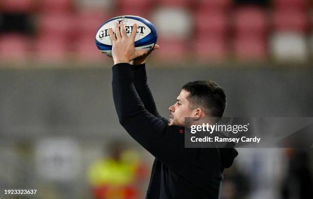 Belfast , United Kingdom - 13 January 2024; Julien Marchand of Toulouse before the Investec Champions Cup Pool 2 Round 3 match between Ulster and...