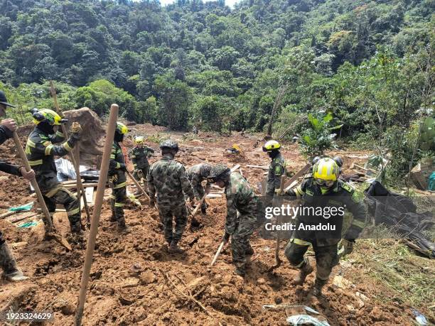 Mudslide brought on by heavy rains in northwest Colombia killed at least 23 people and injured dozens on a busy highway, authorities said on Saturday...