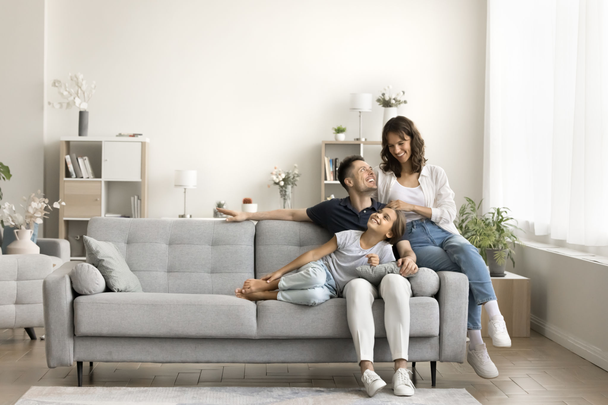 happy family home