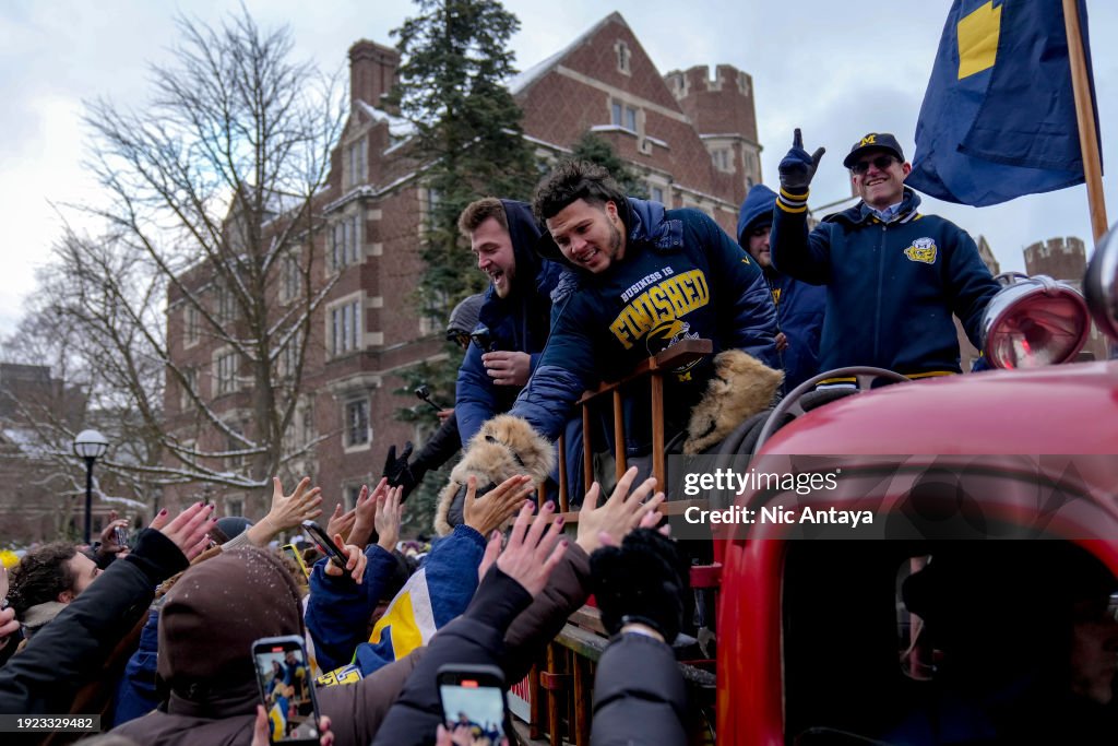 Michigan National Championship Celebration