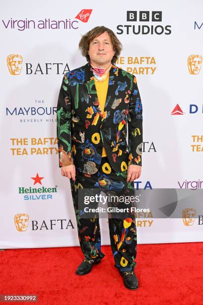 Daniel Pemberton at the BAFTA Tea Party held at The Maybourne Beverly Hills on January 13, 2024 in Beverly Hills, California.