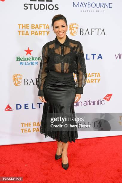 Eva Longoria at the BAFTA Tea Party held at The Maybourne Beverly Hills on January 13, 2024 in Beverly Hills, California.