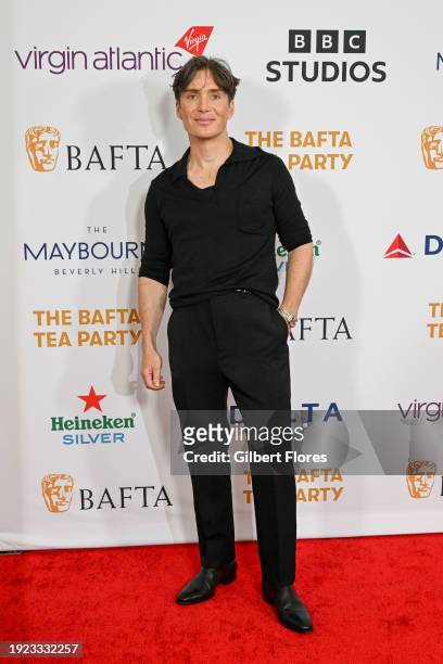 Cillian Murphy at the BAFTA Tea Party held at The Maybourne Beverly Hills on January 13, 2024 in Beverly Hills, California.